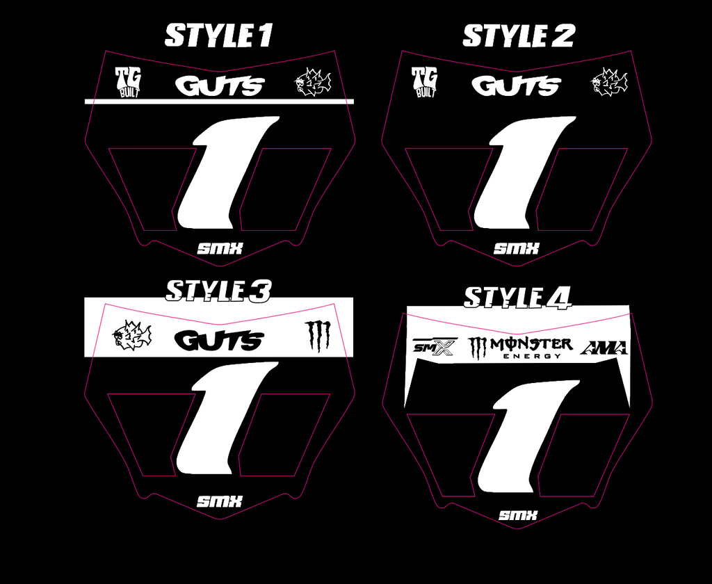 Vented Plate Sticker