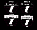 Vented Plate Sticker